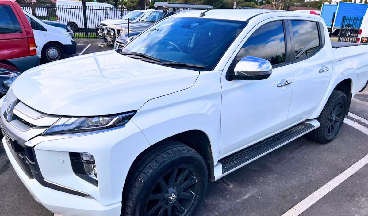 2020 Mitsubishi Triton with DPF blockage